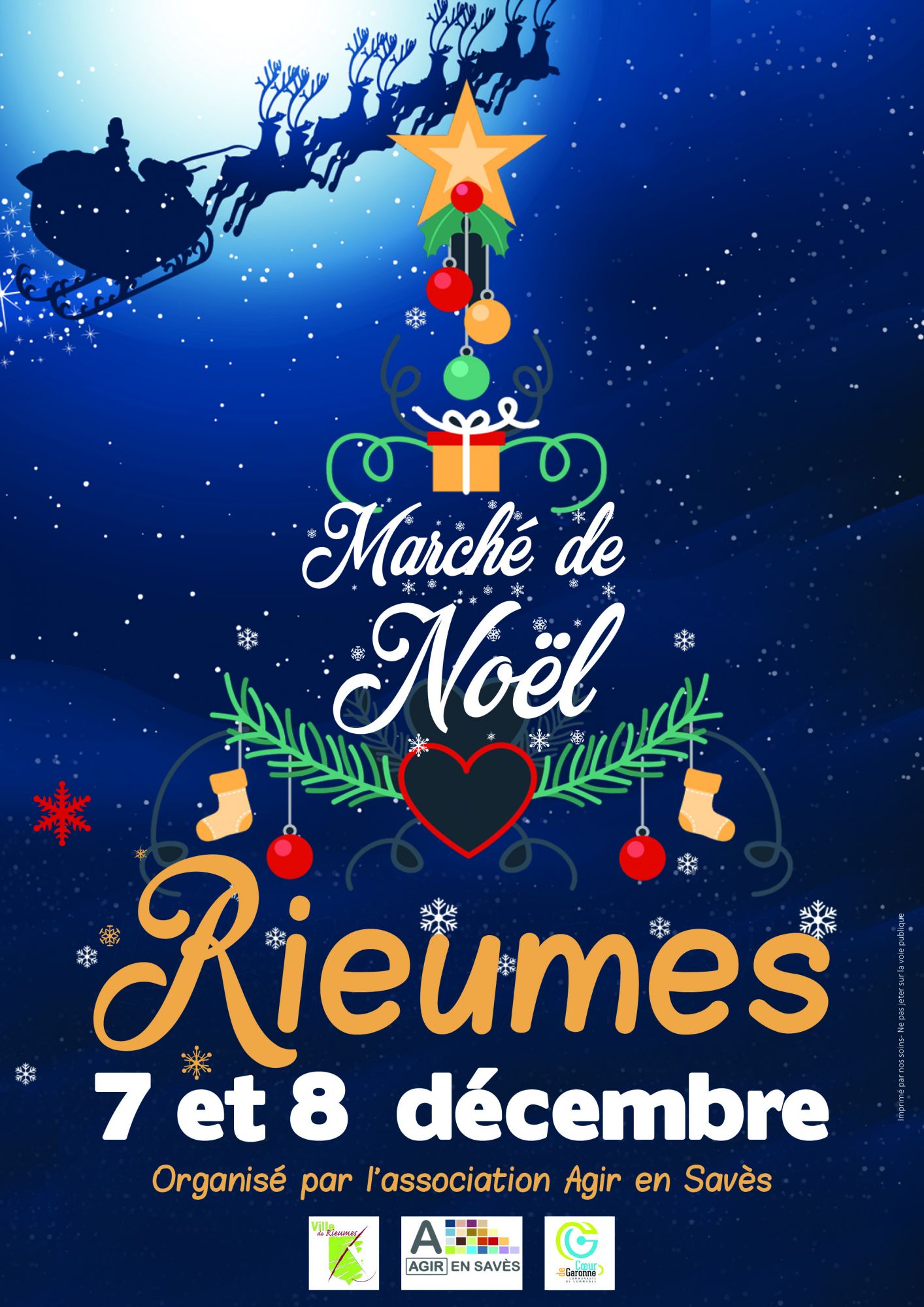 Marché de Noël - Ville de Rieumes - Site officiel de la commune